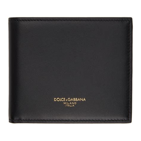 dolce gabbana black wallet snap|dolce and gabbana outlet.